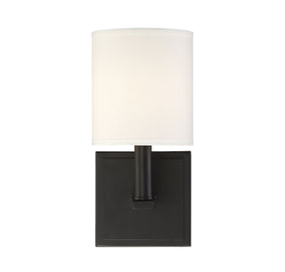 Waverly One Light Wall Sconce in Matte Black
