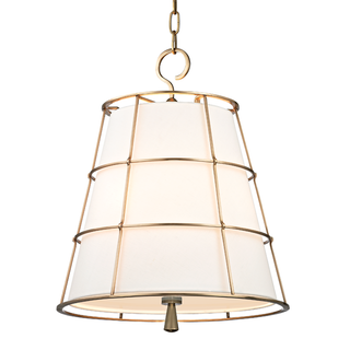 Savona Pendant with Aged Brass Finish