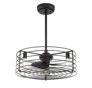 Moutd LED Fan D'Lier in Oil Rubbed Bronze