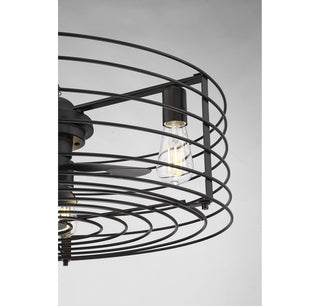 Moutd LED Fan D'Lier in Oil Rubbed Bronze
