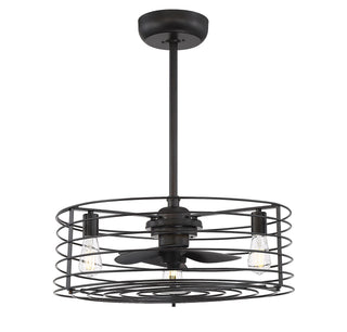 Meridian - M2007ORB - LED Fan D'Lier - Moutd - Oil Rubbed Bronze