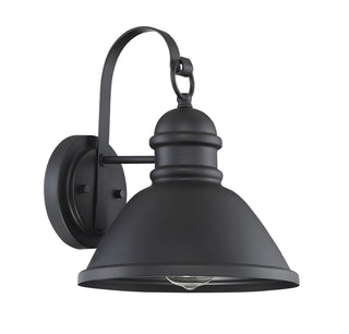 Moutd One Light Outdoor Wall Lantern in Matte Black