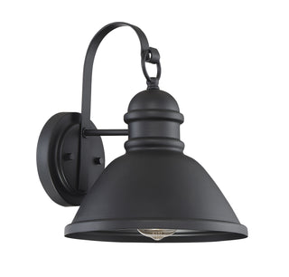 Meridian - M50016BK - One Light Outdoor Wall Lantern - Moutd - Matte Black