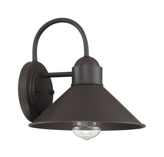 Moutd One Light Outdoor Wall Lantern in Oil Rubbed Bronze