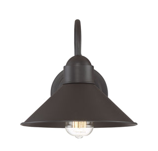 Moutd One Light Outdoor Wall Lantern in Oil Rubbed Bronze