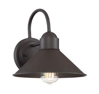 Moutd One Light Outdoor Wall Lantern in Oil Rubbed Bronze