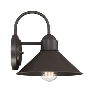 Moutd One Light Outdoor Wall Lantern in Oil Rubbed Bronze