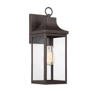 Moutd One Light Outdoor Wall Lantern in Oil Rubbed Bronze