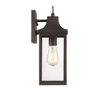 Moutd One Light Outdoor Wall Lantern in Oil Rubbed Bronze