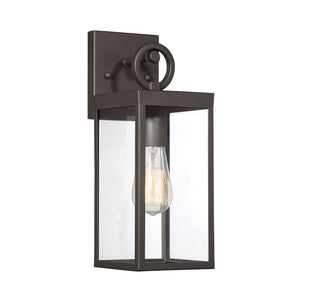 Moutd One Light Outdoor Wall Lantern in Oil Rubbed Bronze