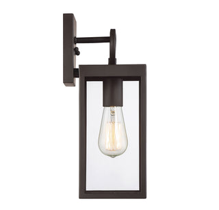 Moutd One Light Outdoor Wall Lantern in Oil Rubbed Bronze