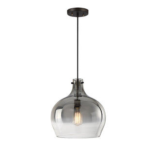 Meridian - M70078ORB - One Light Pendant - Mmin2 - Oil Rubbed Bronze