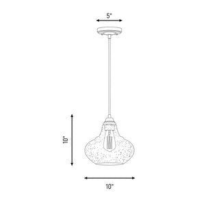 Mmin2 One Light Mini Pendant in Oil Rubbed Bronze