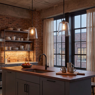 Mpend One Light Pendant in Matte Black