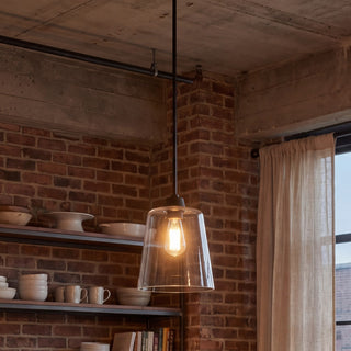 Mpend One Light Pendant in Matte Black