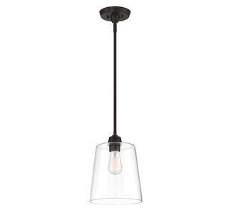 Meridian - M70081ORB - One Light Pendant - Mpend - Oil Rubbed Bronze
