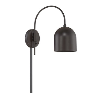 Mscon One Light Wall Sconce in Oil Rubbed Bronze