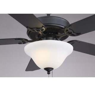 First Value 52" Ceiling Fan in Matte Black