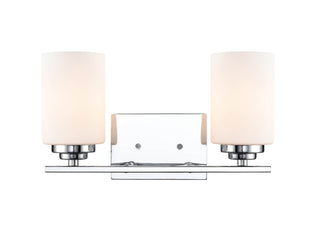 Durham 2-Light Vanity Chrome