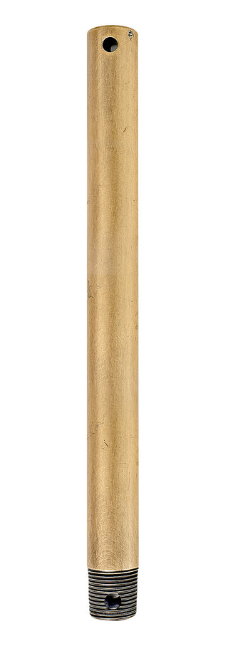 12" Downrod in Heritage Brass