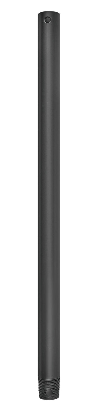 18" Downrod in Matte Black