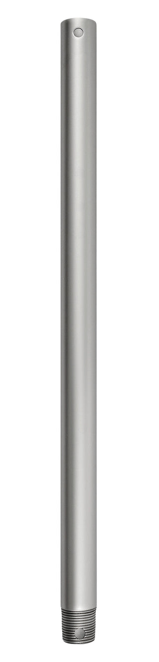 18" Downrod in Satin Steel