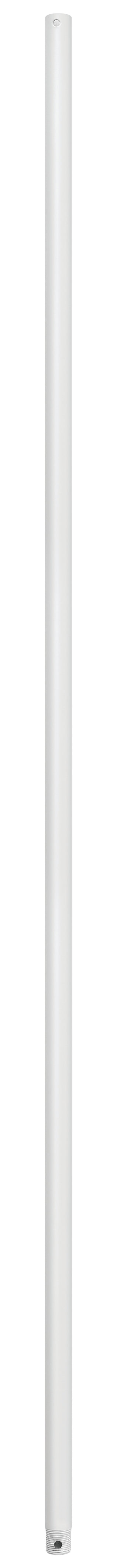 60" Downrod in Matte White