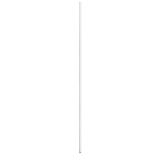72" Downrod in Chalk White