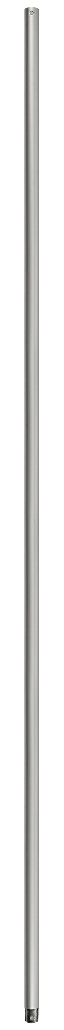 72" Downrod in Satin Steel