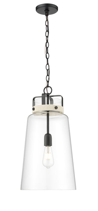 Lolla 1-Light Pendant Light Matte Black