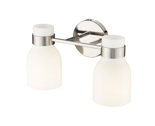 Corella 2-Light Vanity Polished Nickel