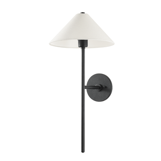 CEDAR Wall Sconce with FORGED IRON Finish