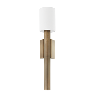 MONTY Wall Sconce with PATINA BRASS Finish