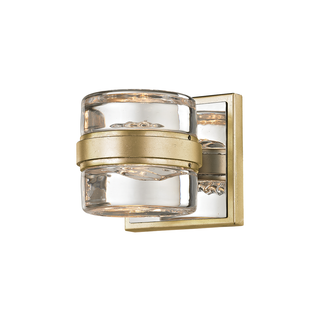 Splash Sconce with SILVER LEAF Finish