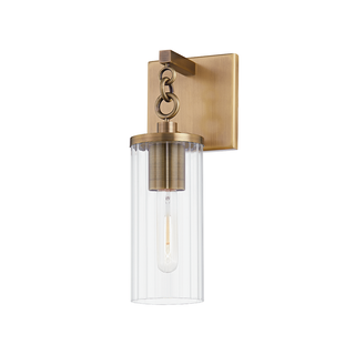 Yucca Wall Sconce with PATINA BRASS Finish