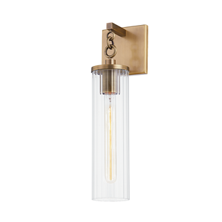 Yucca Wall Sconce with PATINA BRASS Finish