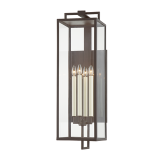 BECKHAM Wall Sconce with TEXTURED BRONZE Finish