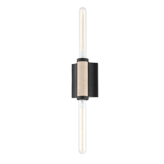 Cruiz Wall Sconce with SOFT BLACK Finish