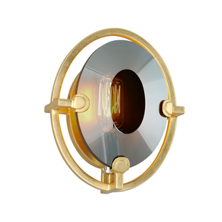 Prism Wall Sconce with Gold Leaf Finish