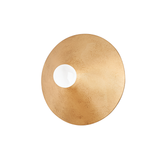 Summit Wall Sconce with VINTAGE GOLD LEAF Finish
