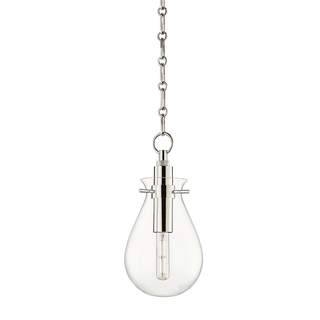 Ivy Pendant with Polished Nickel Finish