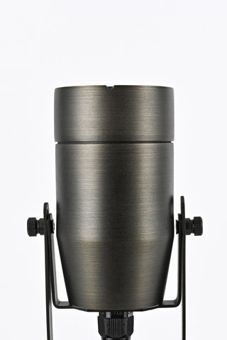 Outdoor 12V Cast Brass spot light 2 inch Wide x 4.5 inch High in Dark Bronze