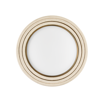 ZION Flush Mount with PATINA BRASS Finish