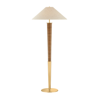 BOHICKET Floor Lamp with AGED BRASS Finish