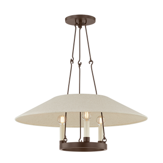 ARCHIVE Chandelier with Bronze Finish