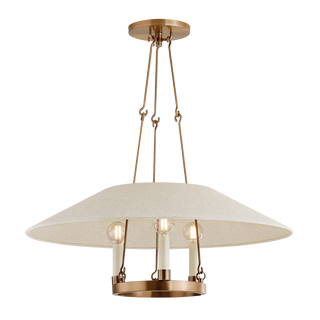 ARCHIVE Chandelier with PATINA BRASS Finish