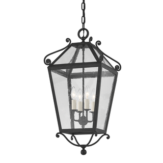 Santa Barbara County Lantern with FRENCH IRON Finish