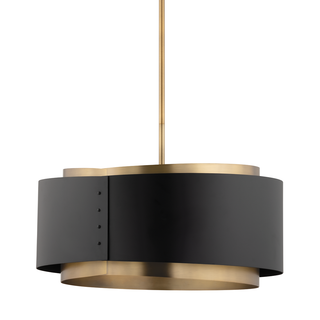 ROUX Pendant with PATINA BRASS Finish