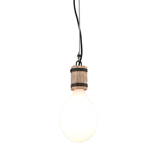 Fulton Pendant with RUSTY IRON W SALVAGED WOOD Finish