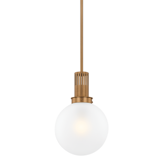 TOBIAS Pendant with PATINA BRASS Finish
